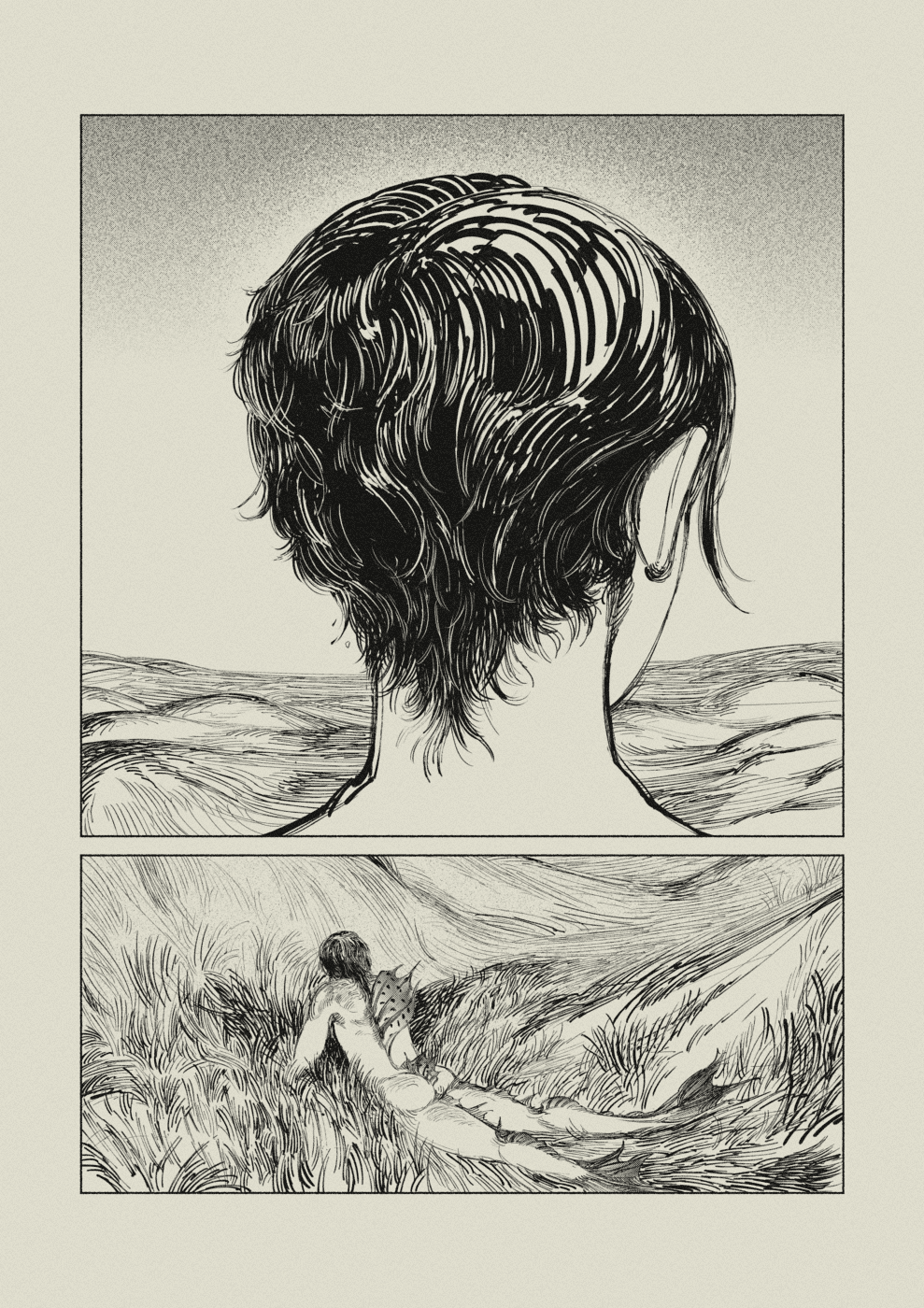 unfinished mermaid comic, page 2