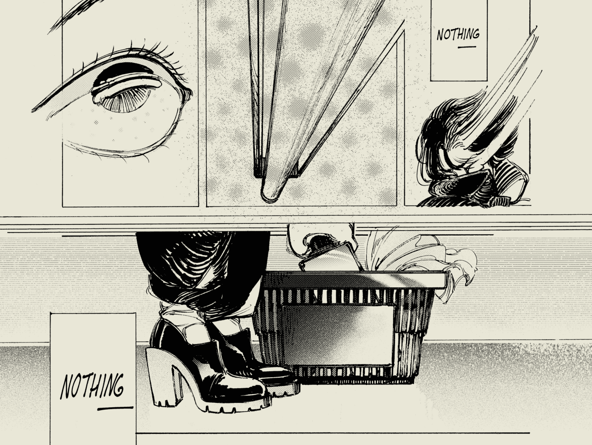 detail of page 4 from Bora the Brain