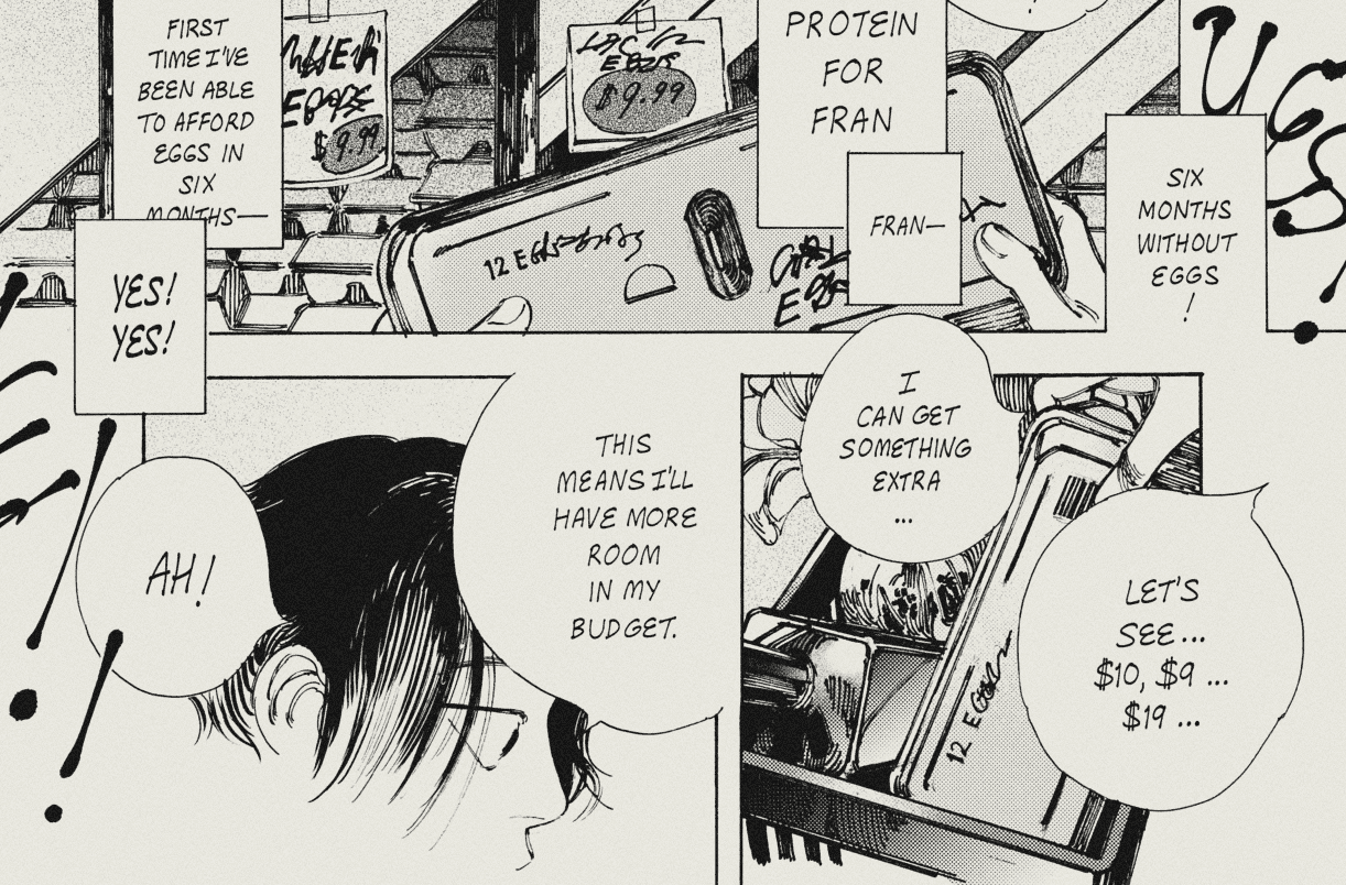 detail of page 4 from Bora the Brain