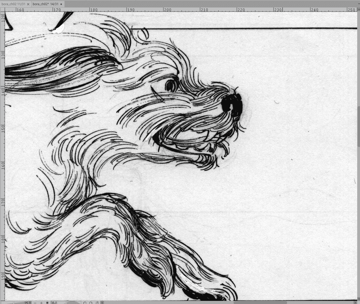 screenshot of bora the brain chapter 02, page 14.